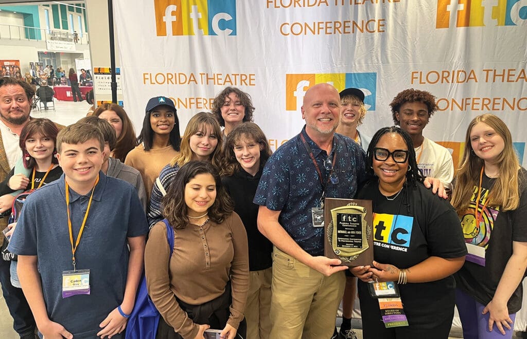 Nathanael and Anna Fisher of Emerald Coast Theatre Company Win Award