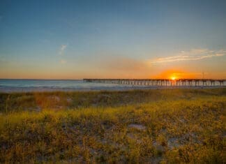 Panama City Beach Introduces New Sunset Tradition Visit Pcb Concert Pier Sunset C5a5199