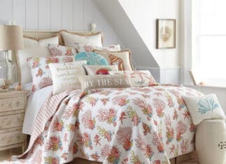 Coastal Chic at its Finest Fl Linen 1