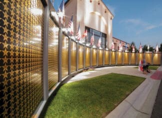 Tribute Wall On View in Panama City Beach Tribute Wall
