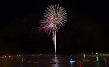 Celebrating Freedom, Family & Fishing! Fireworks Pic