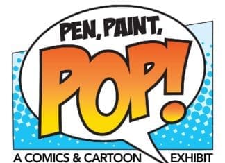 KAPOW! Comic Art and More Exciting Exhibits Await Penpaintpop Logo New
